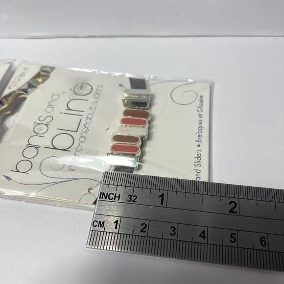 Jewelry Charm Sliders Brown Black 2 Packs Mix and Mingle Darice Bands and Bling - Picture 9 of 13